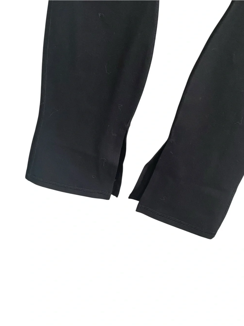NWT Yitty Iconic Black Mid Rise Powerhold Split Flare Legging Size Medium - Picture 6 of 7